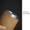 Kiln-transformed ceramic tea canister, small sealed jar, portable storage jar