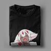 Herren T-Shirt Made in Abyss Vintage Baumwoll-T-Shirt Kurzarm Faputa T-Shirts Rundhals Kleidung Geburtstagsgeschenk