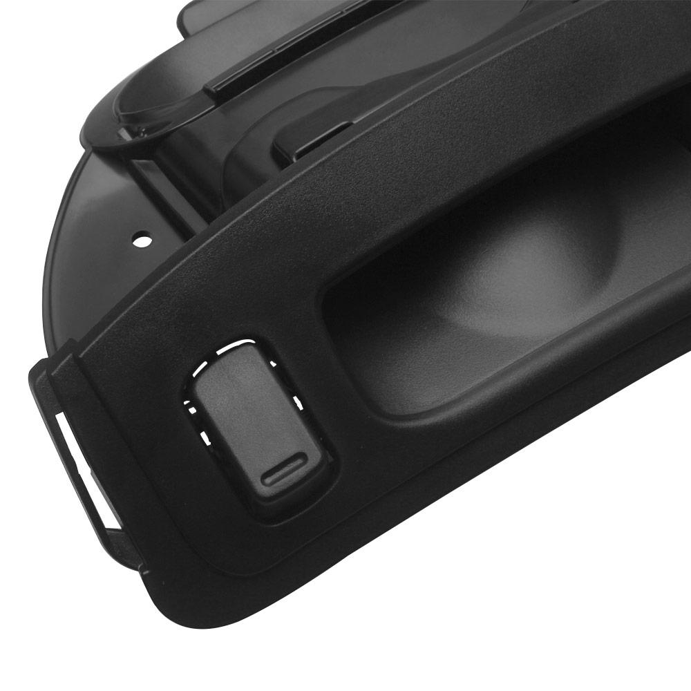 For Harley Touring 2014-later Electra Glide Inner Fairing Air Duct with Door Button Bezel Matte Black ABS Car Accessories