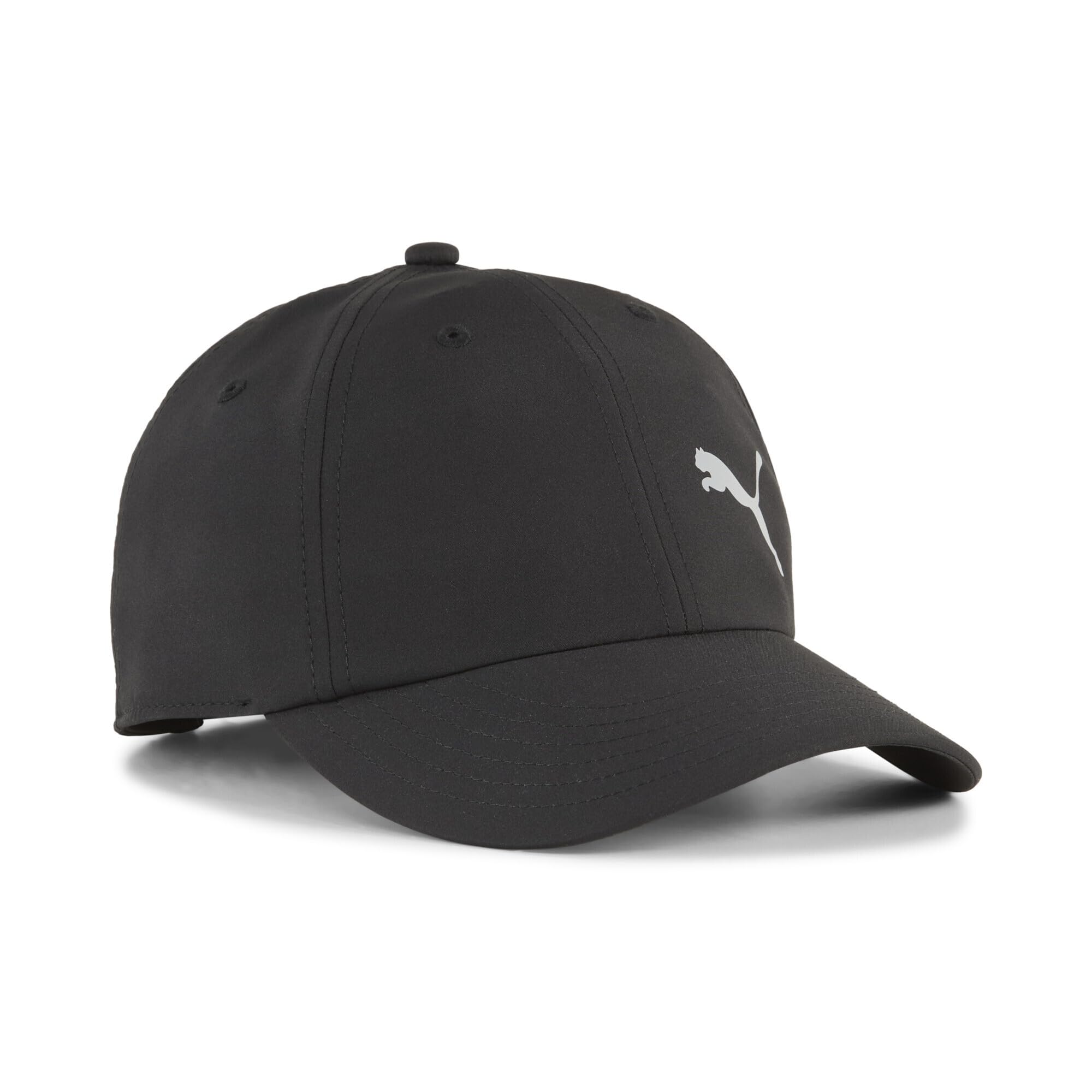 

PUMA BB 2025 Black Training/Running Cap, Quick-Drying Poly-Cotton, 026172, Spring/Summer Color (01)