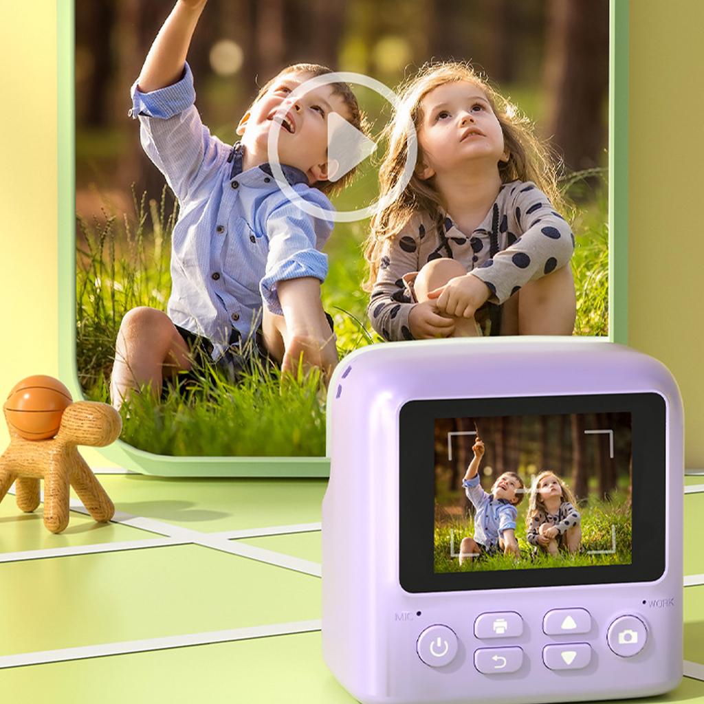 HD Polaroid Printing Digital Camera Mini Digital Children's Polaroid Camera Toy Gift
