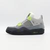 CT5342-007 Nike Air Jordan 4 Retro SE Neon 95 Cool Grey Silver Yellow (Men's)