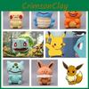 Chaveiros de Pelúcia Adoráveis de Pokémon Apresentando Pikachu, Squirtle, Charmander, Bulbasaur e Eevee Perfeitos para Colecionadores!