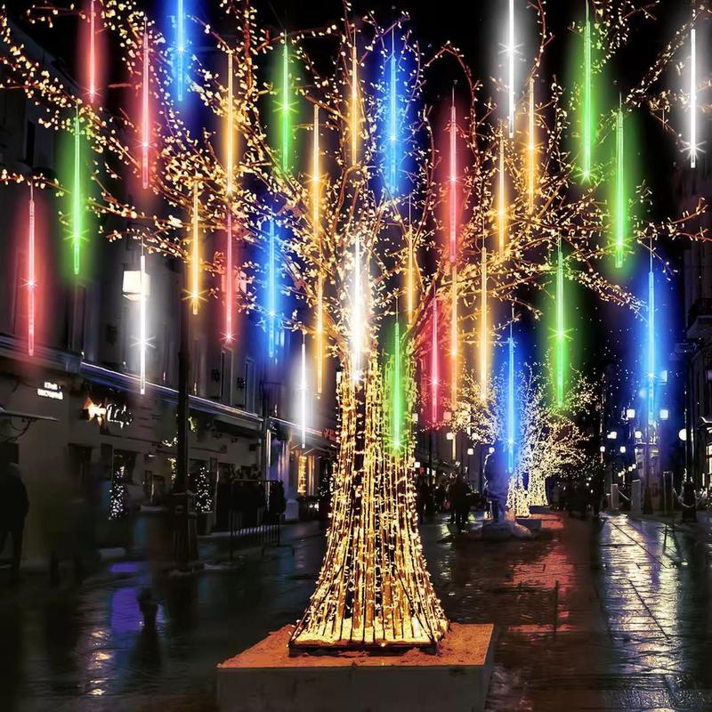Outdoor LED Meteor Shower String Lights
