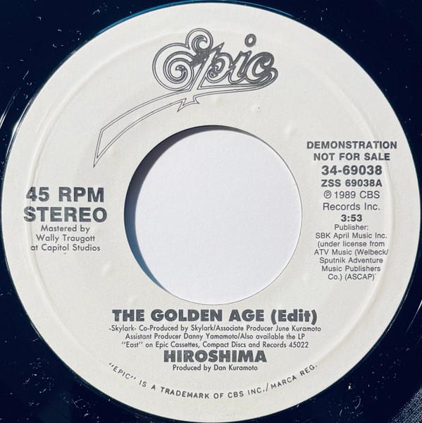 

7inch Record HIROSHIMA - The Golden Age (Edit) 3469038PROMO Epic 1989 US Soul/Funk Used