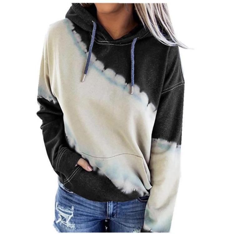 

Women Harajuku Casual Hoodies Lightweight Long Sleeve Pullover Sweatshirt Autumn Winter Women Hooded S чёрный