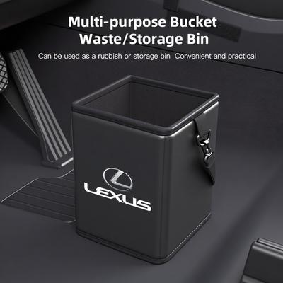 Car Interior Umbrella Storage Box Seat Back Organizing Bag For F SPORT ES RX NX LS UX LM LX GX LC RZ IS CT GS RC HS SC LBX