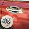 ABS Chrome For Nissan X-TRAIL XTRAIL T31 2008 2009 2010 2011 2012 2013 Cup Insert Door Handle Bowl Bezel Cover Trim Garnish 8pcs 7HD