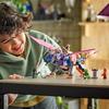 Jucărie LEGO Ninjago Dragonul Maestru Ronzu, Cadou de Ziua de Naștere, Piese de Construcție, Băieți și Fete, Vârste 7, 8 și 9, Elevi de Școală Primară, Creatură Animală, Robă de Luptă