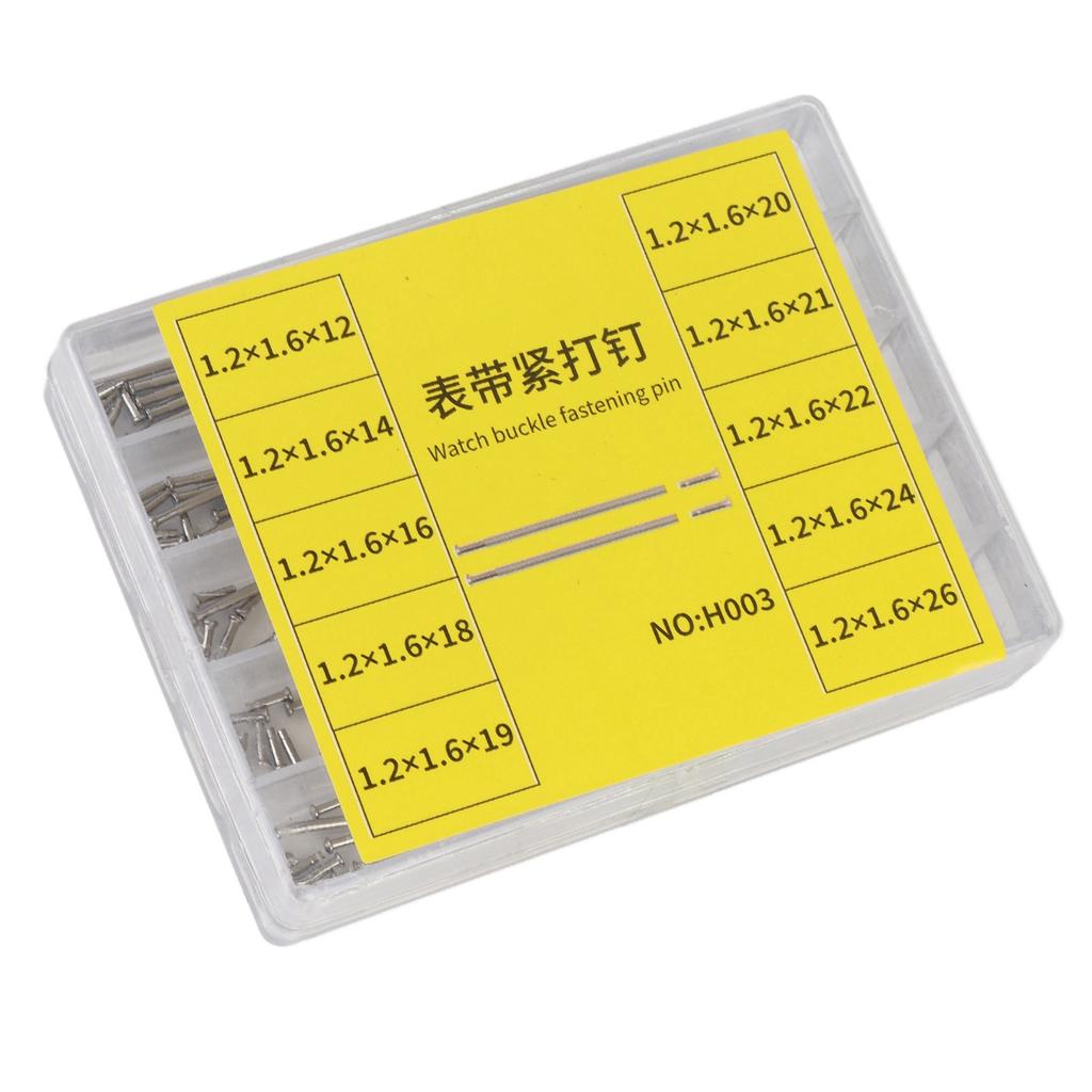 Professional Watch Band Clasp Tube Friction Pin Pressure Bars Pins Rivet Ends Repairing Accessory