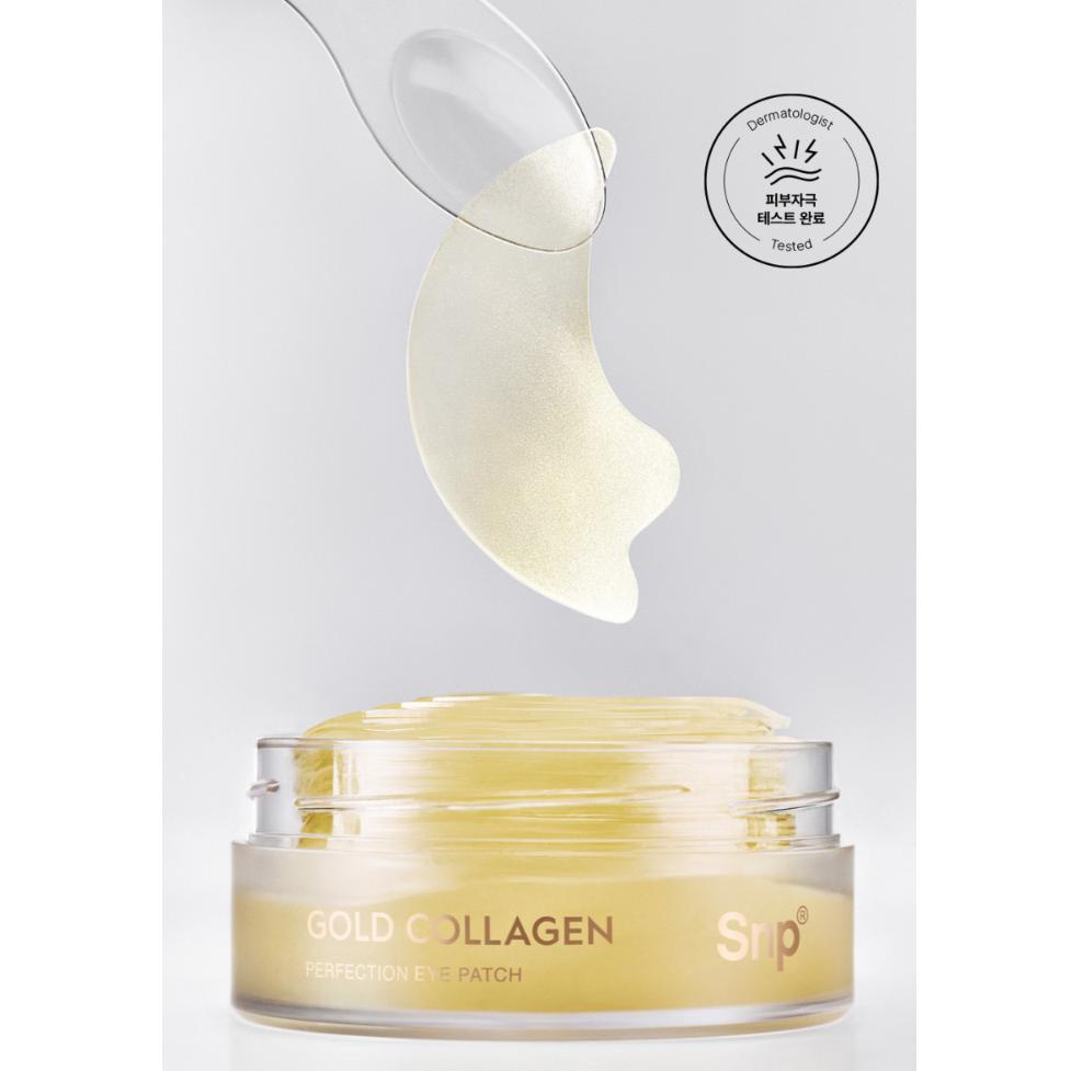 SNP Gold Collagen Perfection Oční maska 60 kusů