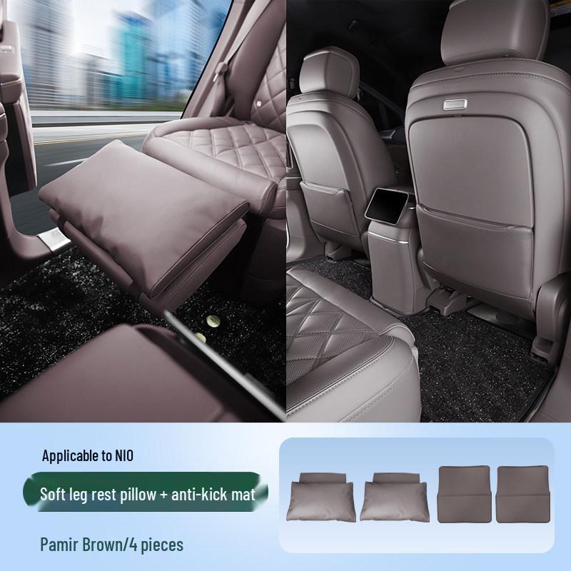 Nio ES8 Rear Leg Rest Pillow - Zero Gravity Protective Mat for 26 Models, Soft & Comfortable Car Interior Accessory