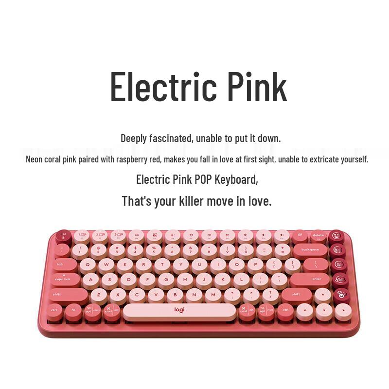 Logitech POP Keys Wireless Mechanical Keyboard