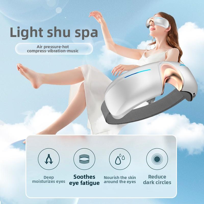 Intelligent Eye Massager To Relieve Fatigue Artifact Physiotherapy Hot Compress Instrument Music Eye Mask Eye Protection Instrument Eye Massager