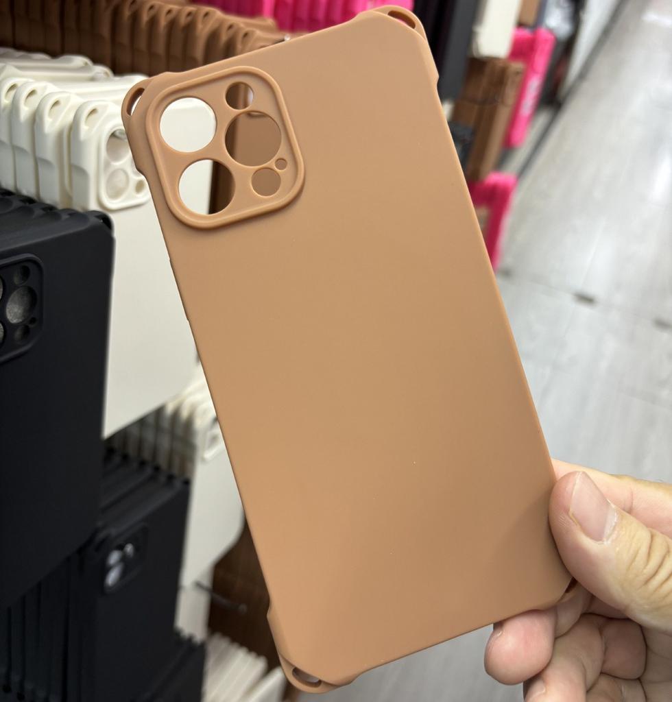 Four-corner Lanyard for Apple 16 Mobile Phone Case for IPhone15ProMax Matte Solid Color TPU Anti-fall Crossbody for Women