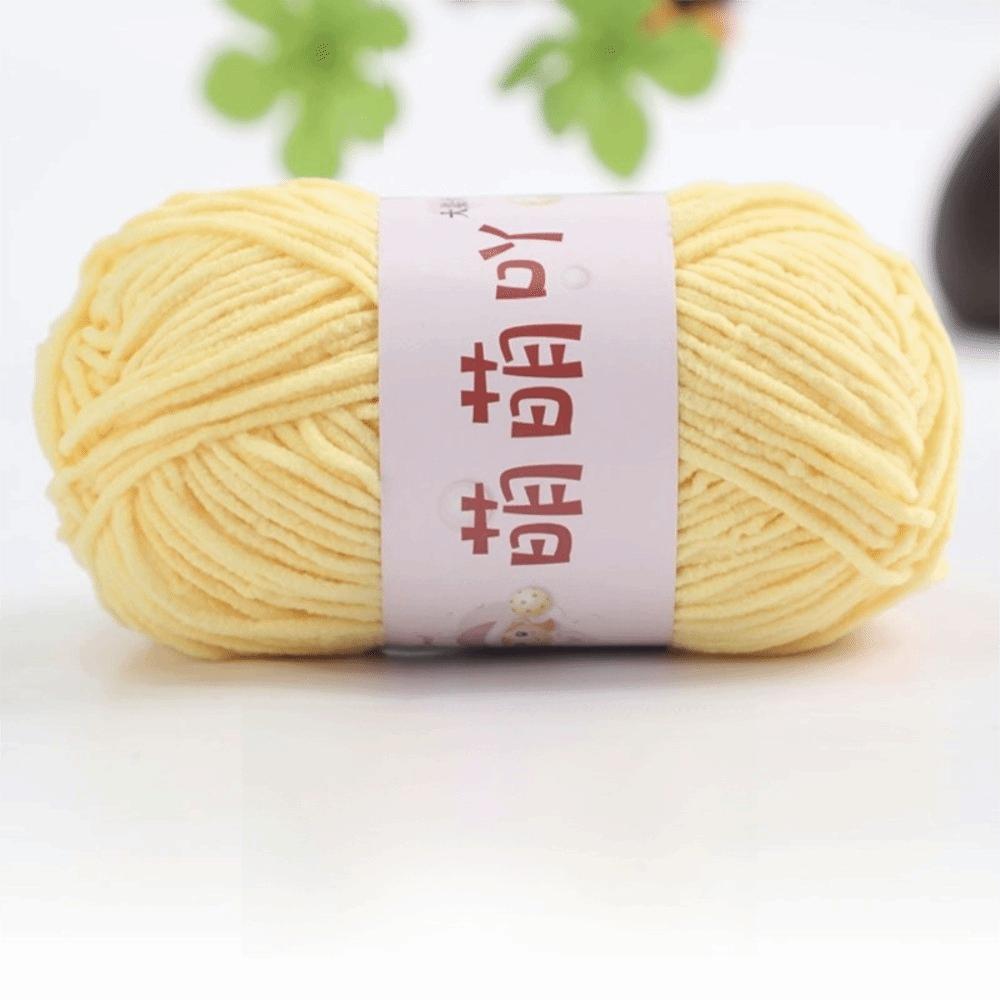New Fluffy Texture Crochet Yarn Medium Soft Baby Yarn Thick Craft Yarn Knitting Projects