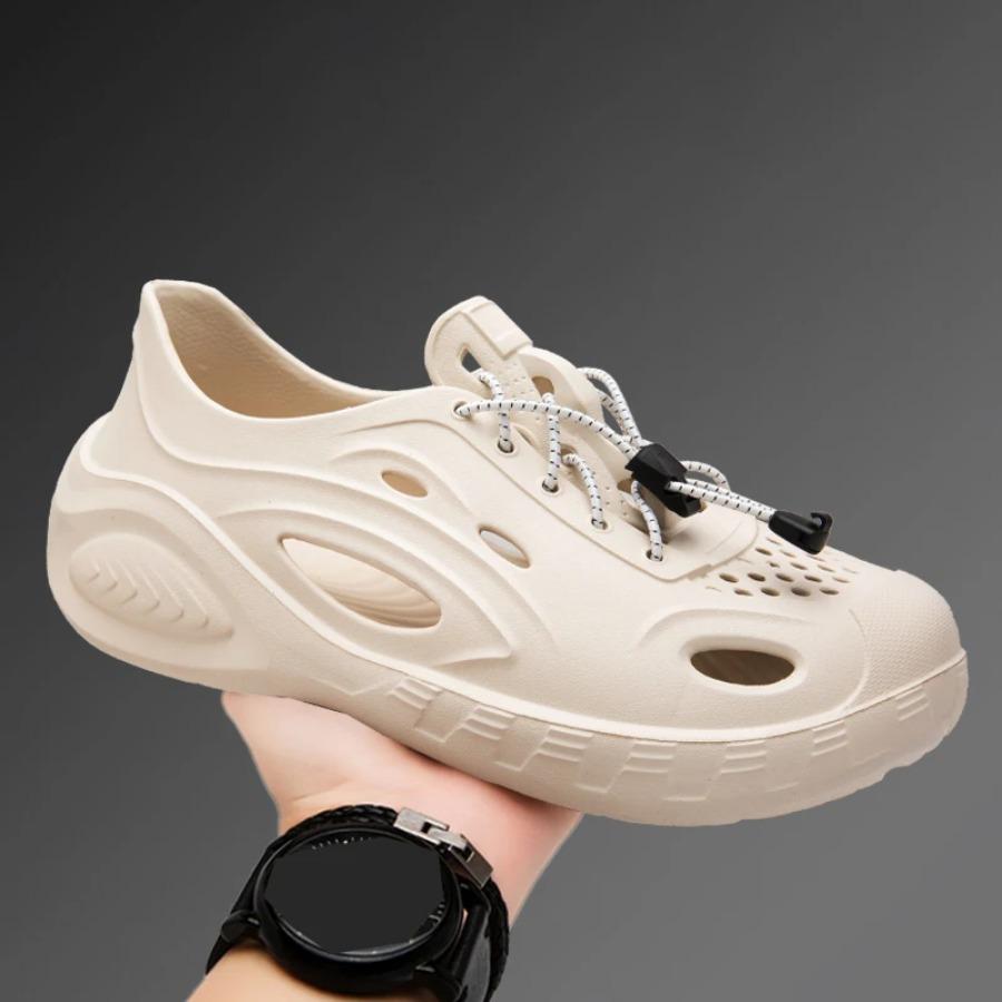 2025 New Men's Summer Solid-color Fashionable and Trendy Thick-soled Clogs for Outer Wear Mens Shoes Sandals Sandals Men