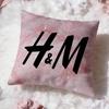Brand H-H&MS Cushion Cover Premium Comfort Reversible Pillow Cove -Two in One Design for Any Room & Car Interior