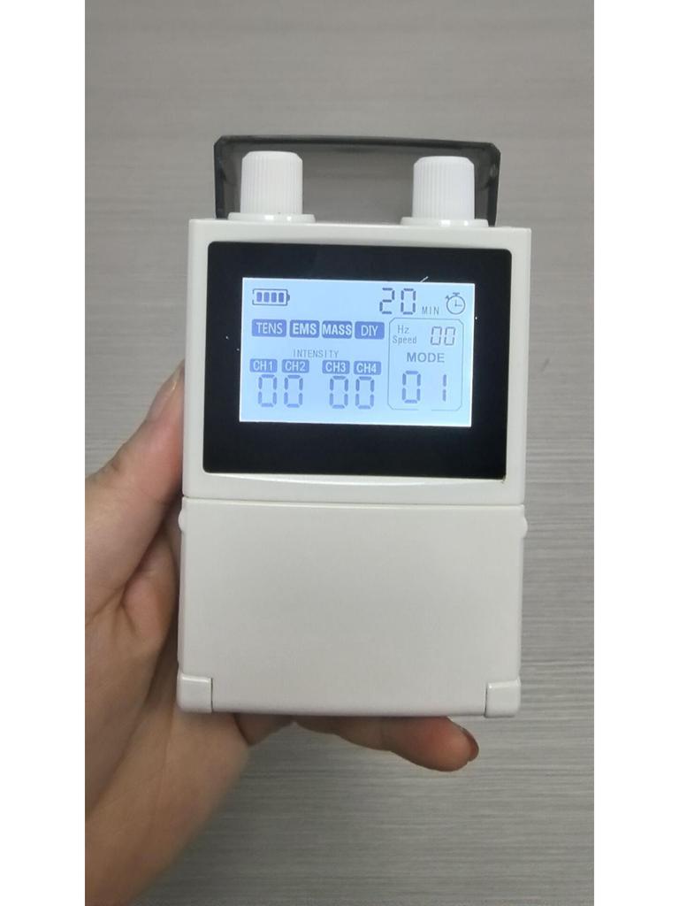 Cross-Border TENS & EMS Meridian Therapy Device: 60 Modes, 4-Channel Pulse Massager for Shoulder, Neck & Cervical Spine.