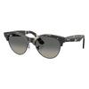 Sunglasses 0RB2341 CLUBMASTER BLACK GREY GRADIENT 14337151 WAY GREY HAVANA ON Polarized [Ray-Ban]