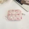 Cute Cartoon Floral Quilted Multifunctional Bag: Organizer, Document Holder, Coin Purse, Card Holder