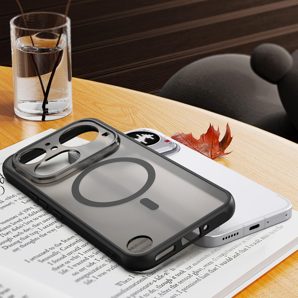 For Magsafe Wireless Charging Magnetic Case For Nothing Phone 4A Pro NothingPhone4APro 5G Shockproof Matte Back Cover Coque