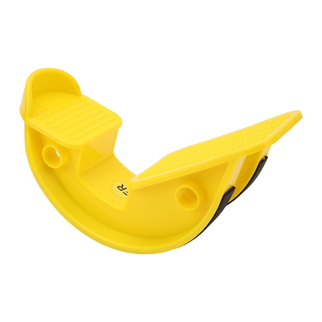 Calf Stretcher Prevent Slip Fatigue Relief Pain Reduction Plantar Massage Foot Rocker for Achilles Tendonitis Yellow