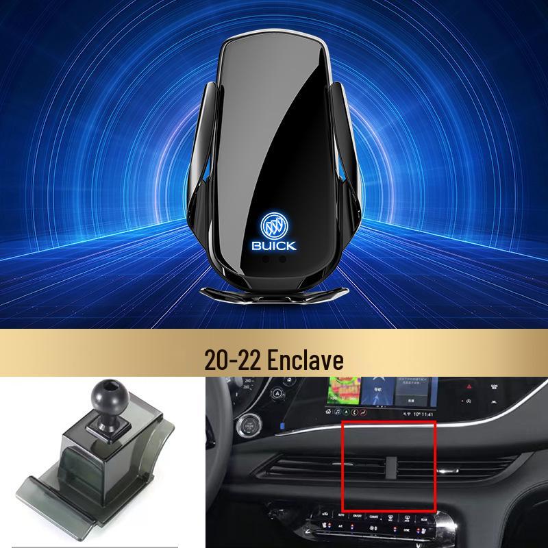 Buick Envision S, Excelle, Encore GX, Regal, Velite 6 Wireless Car Charger & Navigation Dock, 15W