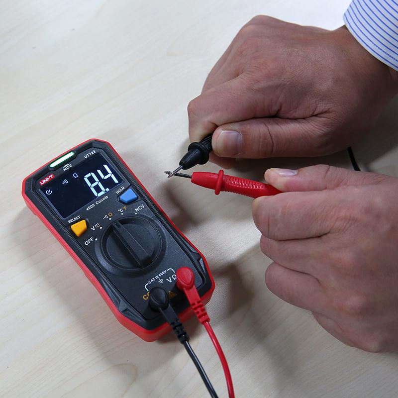 UNI-T UT123 UT123D Smart Multimeter Digital Professional Electric Tester Voltage Resistance Continuity NCV Electrician Meter
