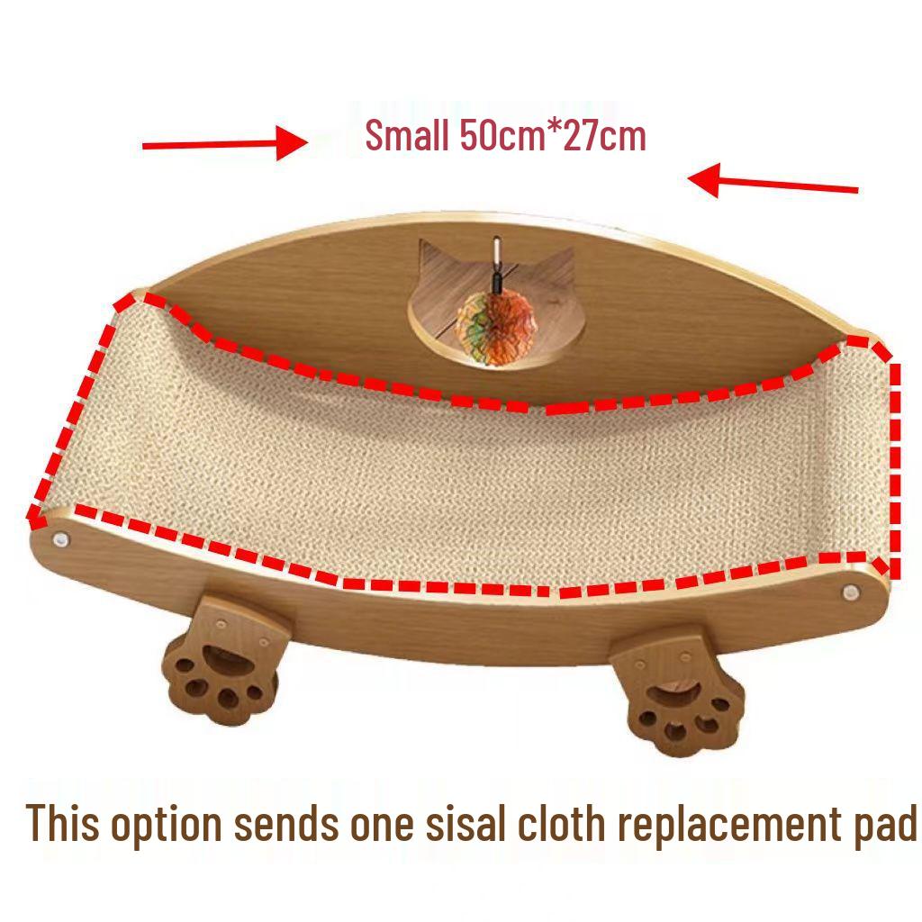 

Кровать-когтеточка и лежак - Сизалевое плетение, Защита от царапин и Долговечность 1
