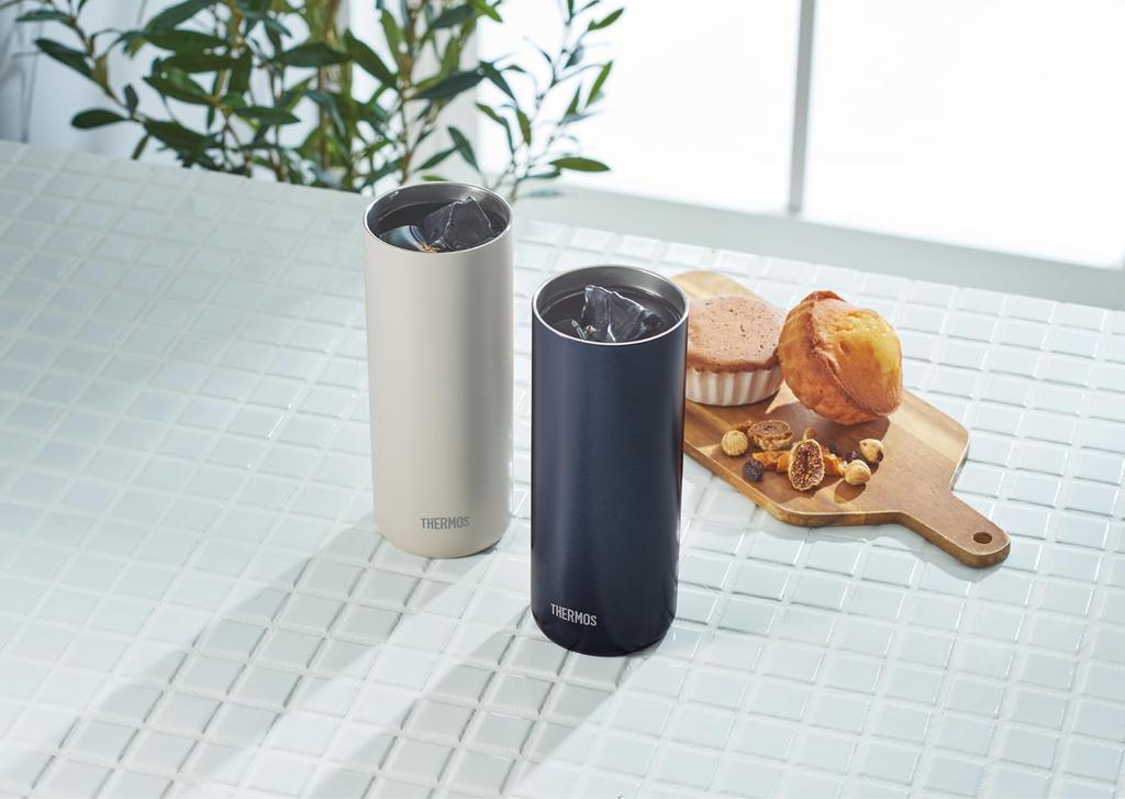 Thermos Vacuum Insulated Metallic MBK Tumbler, 600ml, Black, JDW-600C (Lightweight Model)