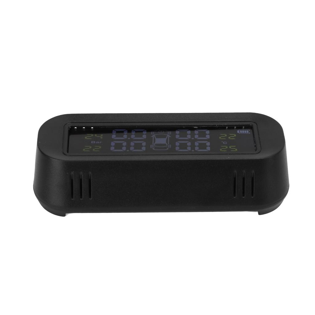 Tire Pressure Monitoring System Solar External TPMS Sensor Tyre Pressure Temperature Alarm for Cars SUVs MPVs VANs