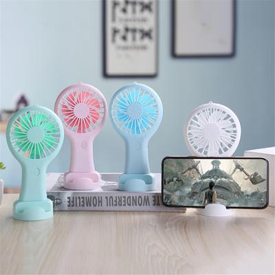 מאוורר USB מיני נייד עם 3 מהירויות מתכווננות כף יד שקט במיוחד למשרד סטודנטים קירור חמוד