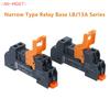 1Pc Narrow Type Relay Base LBJ13A Series Precision Manufacturing 5Pin 8Pin 2NO2NC For DC12V/24V/48V AC24V/110V/220V