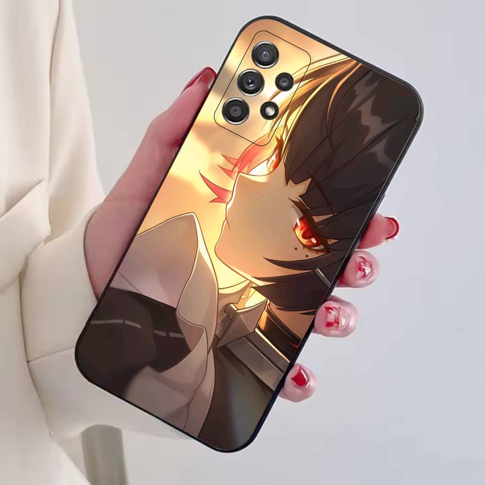 

Zenless Zone Zero E-Ellen Joe Phone Case Black Silicone Soft For Samsung S25,S24,S21,S22,S23,S30,Ultra,S20,Plus,Fe,Lite Samsung S21lite