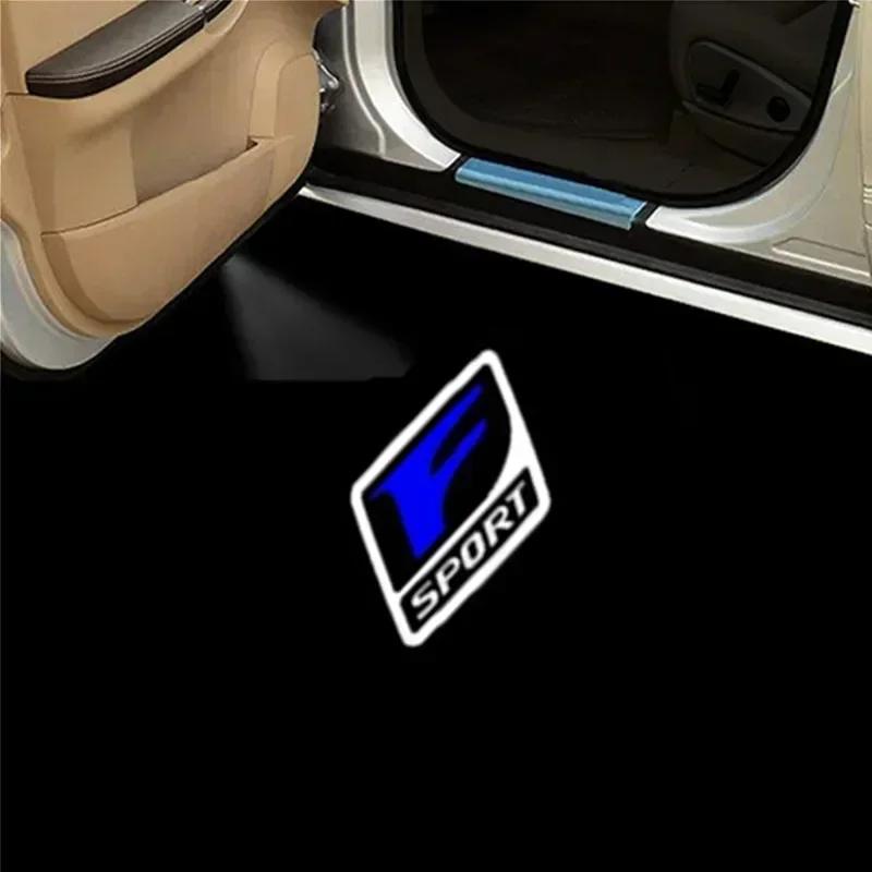 

LED Car Door Projector Welcome Ghost Shadow Light Accessories For LEXUS F SPORT ES RX GX LS LX IS GS UX Series IS F IS250 IS350 2PCS