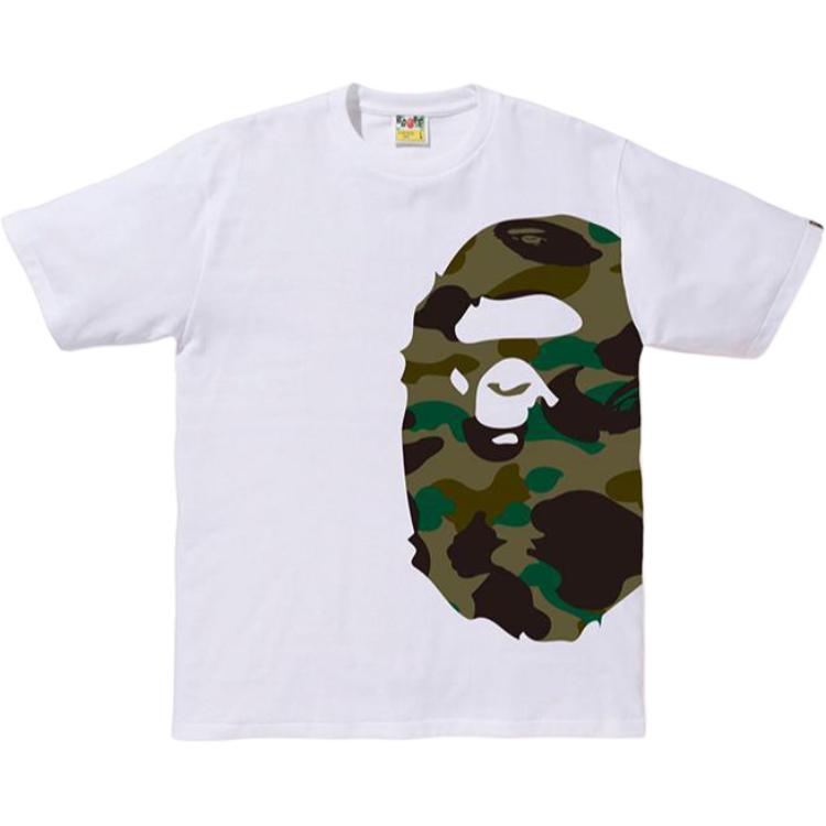 Bape 1st Camo Side Big Ape Head Tee 0ZXTEM110010H