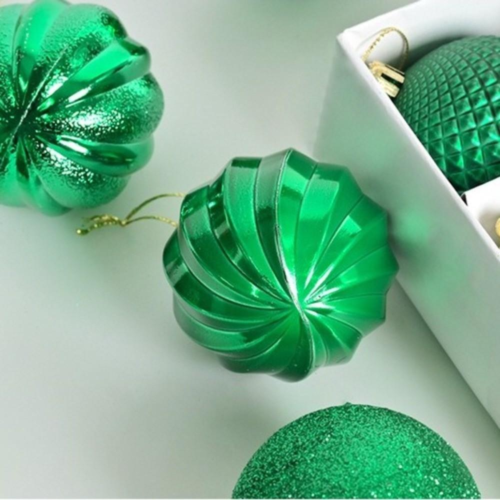 12Pcs/Set Shiny Christmas Ball 6CM Xmas Ornament Ball Durable Christmas Tree Balls  Home
