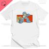 Official Megaman Player Select Men'S T-Shirt Mega Man Video Game Men Printed Tee Fashion Summer Cotton Casual Men'S Gift T Shirt