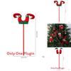 Christmas Elf Leg Decor With Fabric Material For Holiday Tree Ornaments