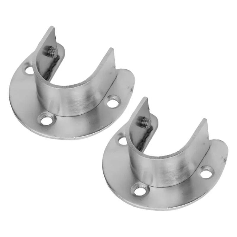 Coat Rack Bathroom Accessories Holder Shelf Organizer Support Shoe-shelf Flange Type Shelves Organizers Storage End Clothes Rail