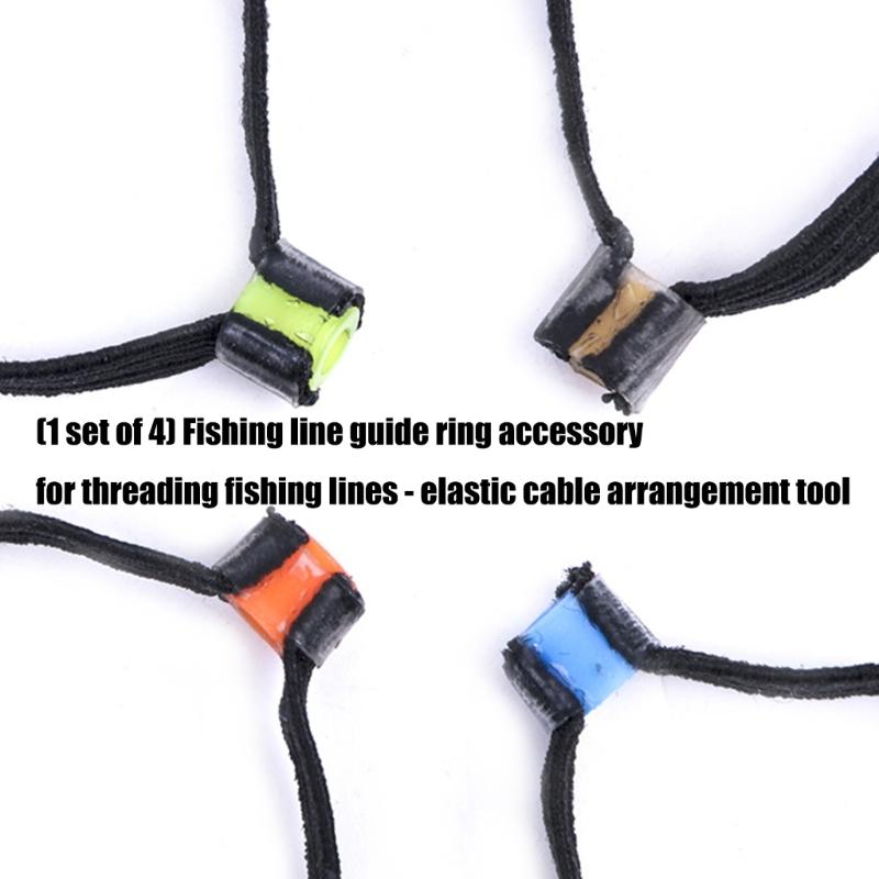 Tippet Spulenringe Zarter Fliegenfischer-Vorfach Tippet Halter Elastisches Vorseil Schnur-Halter Fischdraht Tackle Werkzeug