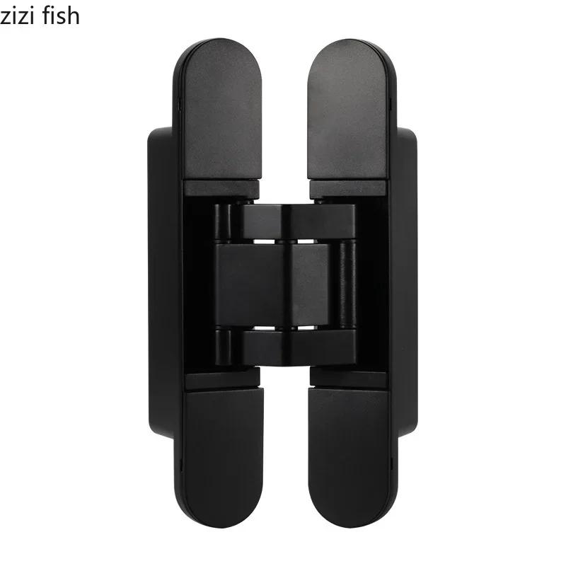 Dreidimensional Verstellbare Unsichtbare Scharniere Zinklegierung Möbelscharniere Verdeckte Türscharniere Falttür Stumme Scharniere