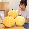 Orange Plush Durian Toy Fruit Stuffed Doll Pillow Cushion For Home Bedroom Decor