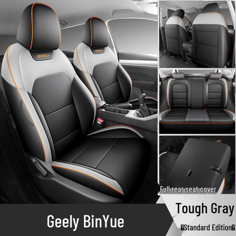 All-Season Full-Coverage Seat Covers for 2025 Geely Binyue - 24 Model-Specific Car Cushions