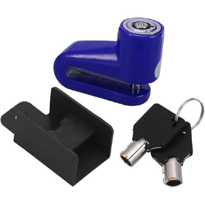 

Велосипедное оборудование, замок дискового тормоза, замок мотоцикла, замок мотоцикла, замок дискового тормоза велосипеда для мотоцикла 1 Piece синий
