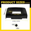 For Honda Accord 2018- Distance Sensor Milliwave Radar Cover Base+3 Clips EA