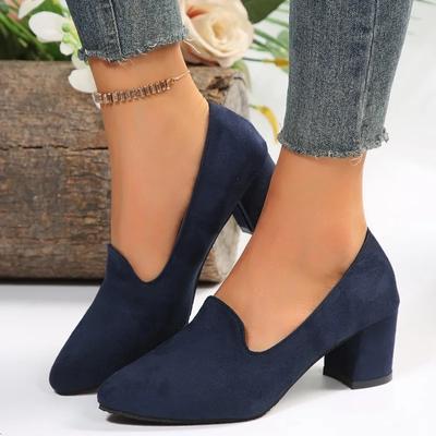 Mode Damen Wildleder Freizeit Sandalen Atmungsaktiv Flachmündig Dick Absatz Übergröße Freizeitschuhe Wildlederimitat Slipper Schuhe Sapatos