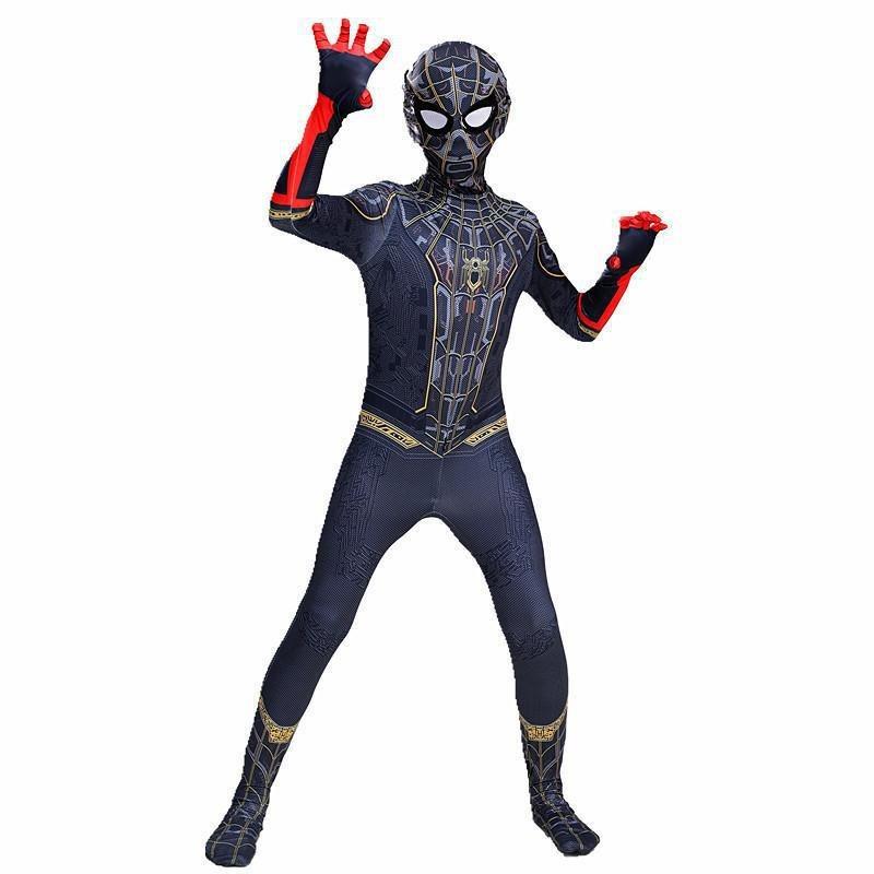 Hero Return Spider-Man Tights Hero No Return Clothes Hero Expedition Children's onesie Halloween cos