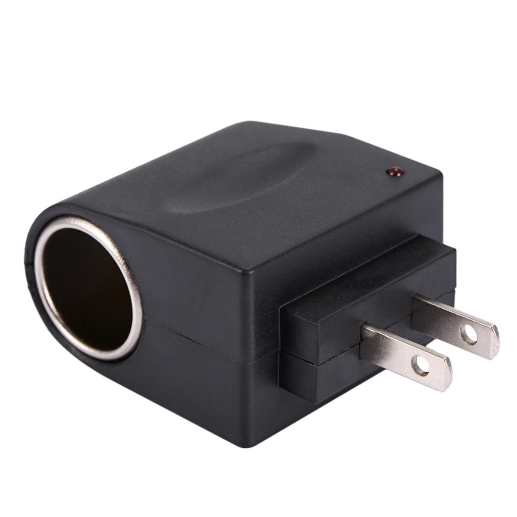 Wall Power AC to 12V DC Car Charger Cigarette Lighter Converter Adapter